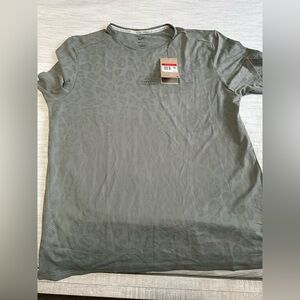 Nike Green Animal Print Short Sleeve Tee